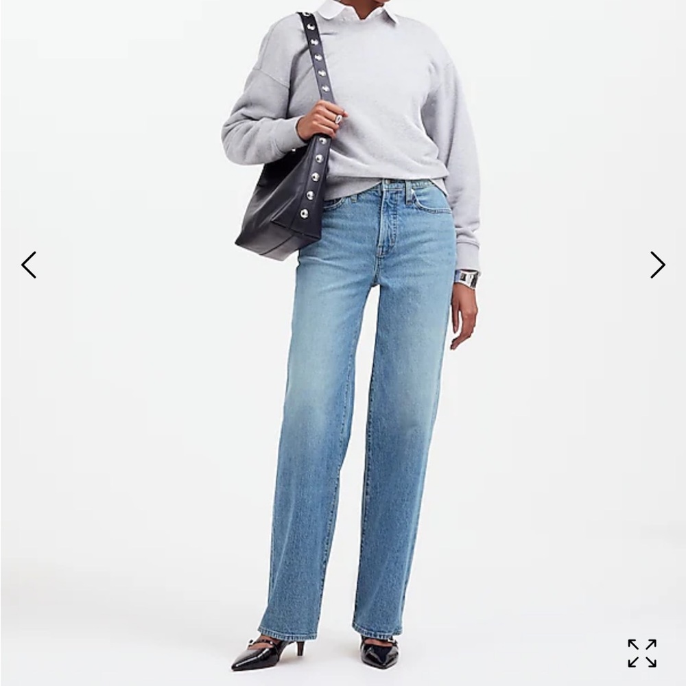MADEWELL The Perfect Vintage Straight Jean 25